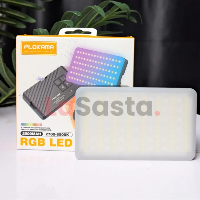 PLOKAMA U160 Pro Rechargeable RGB Portable LED Light - Image 4