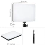 P11 PLOKAMA P11 Photo Lamp – Professional Studio Photography Ring Light with Tripod for Videography & Polaroid Shoots, Bright LED - Image 2