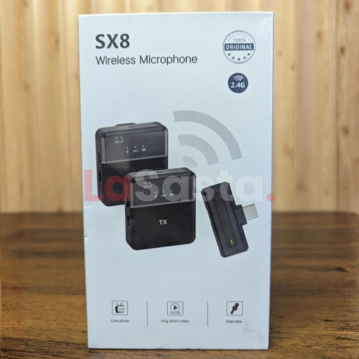 SX8 Dual Type-C Wireless Microphone (2.4G) - Image 5