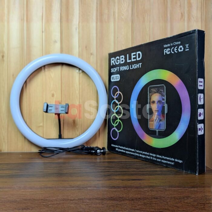 MJ33 RGB LED Soft Ring Light - Image 4