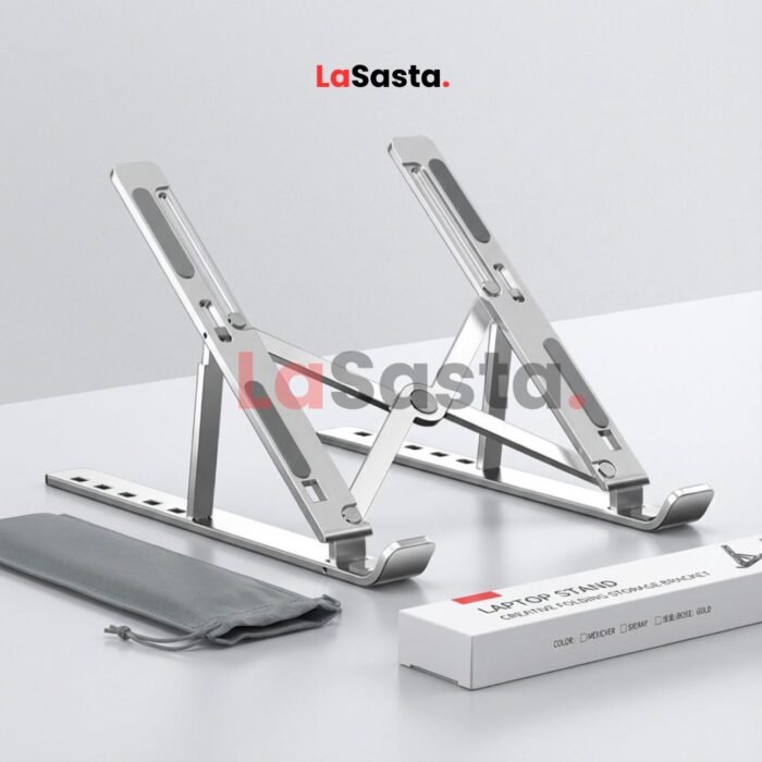 High Quality Metal Laptop Stand | Adjustable - Image 4