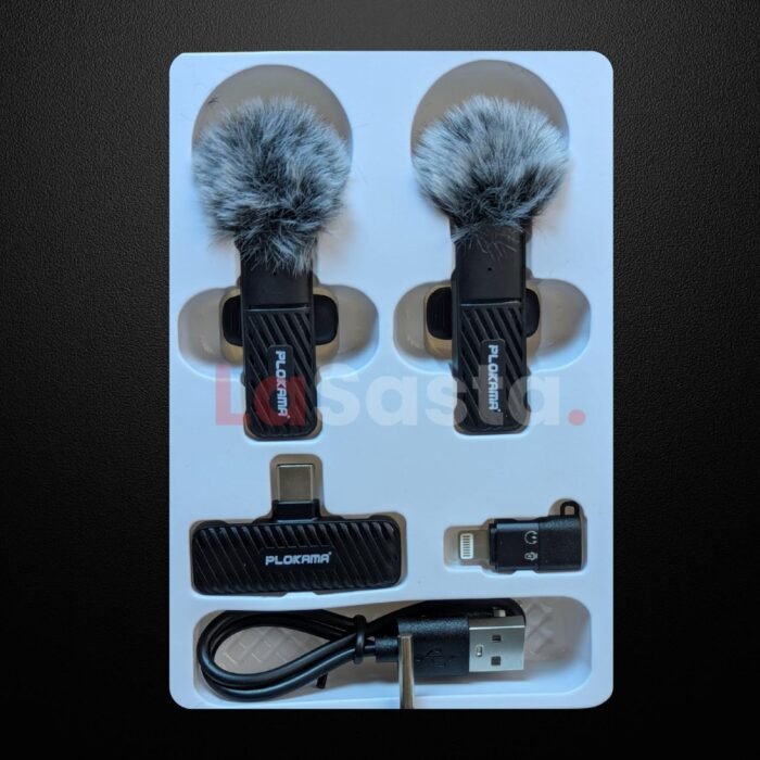 PLOKAMA VM20 Wireless Microphone – Lavalier Mic - Image 2