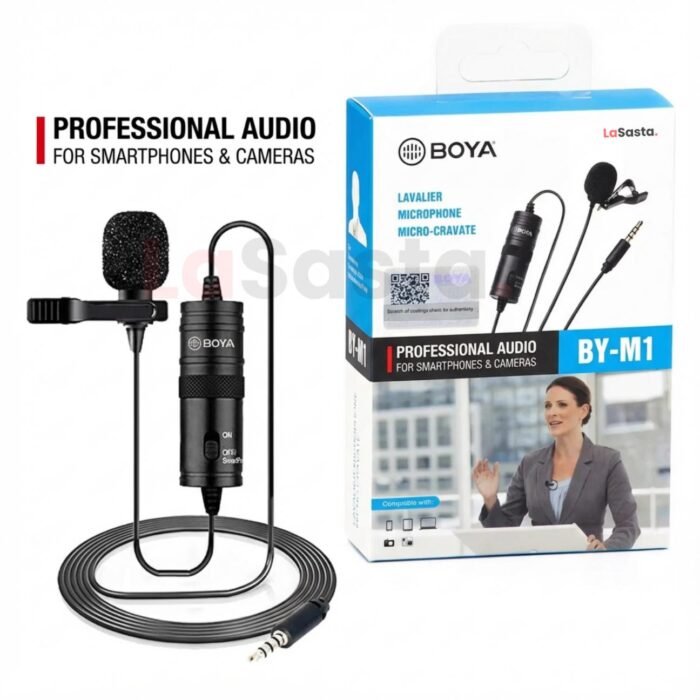 BOYA M1 Lavalier Collar Microphone (BY-M1) - Image 3
