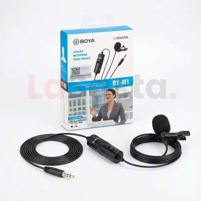 BOYA M1 Lavalier Collar Microphone (BY-M1) - Image 4