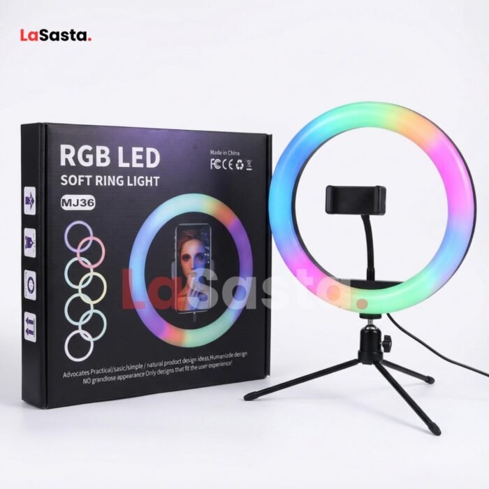 MJ36 RGB LED Ring Light – 14.1-Inch (36CM) - Image 5