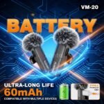 PLOKAMA VM20 Wireless Microphone – Lavalier Mic - Image 3
