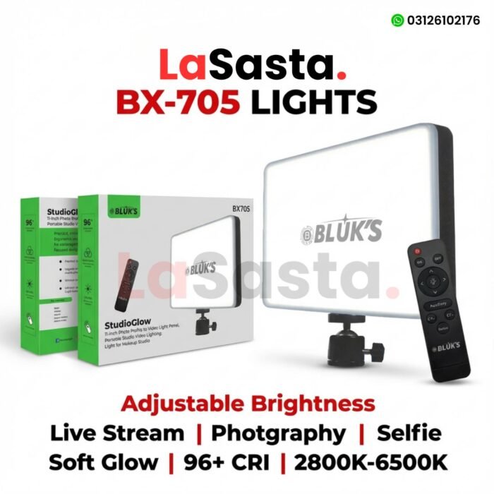 BLUKS BX-705 StudioGlow – 11-Inch Ring Light - Image 3