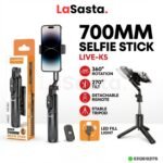 Plokama Mini Selfie Stick K5 | 3-in-1 LED Bluetooth Tripod