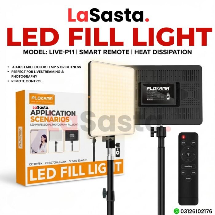 Plokama P11 Live LED Fill Light - Image 2